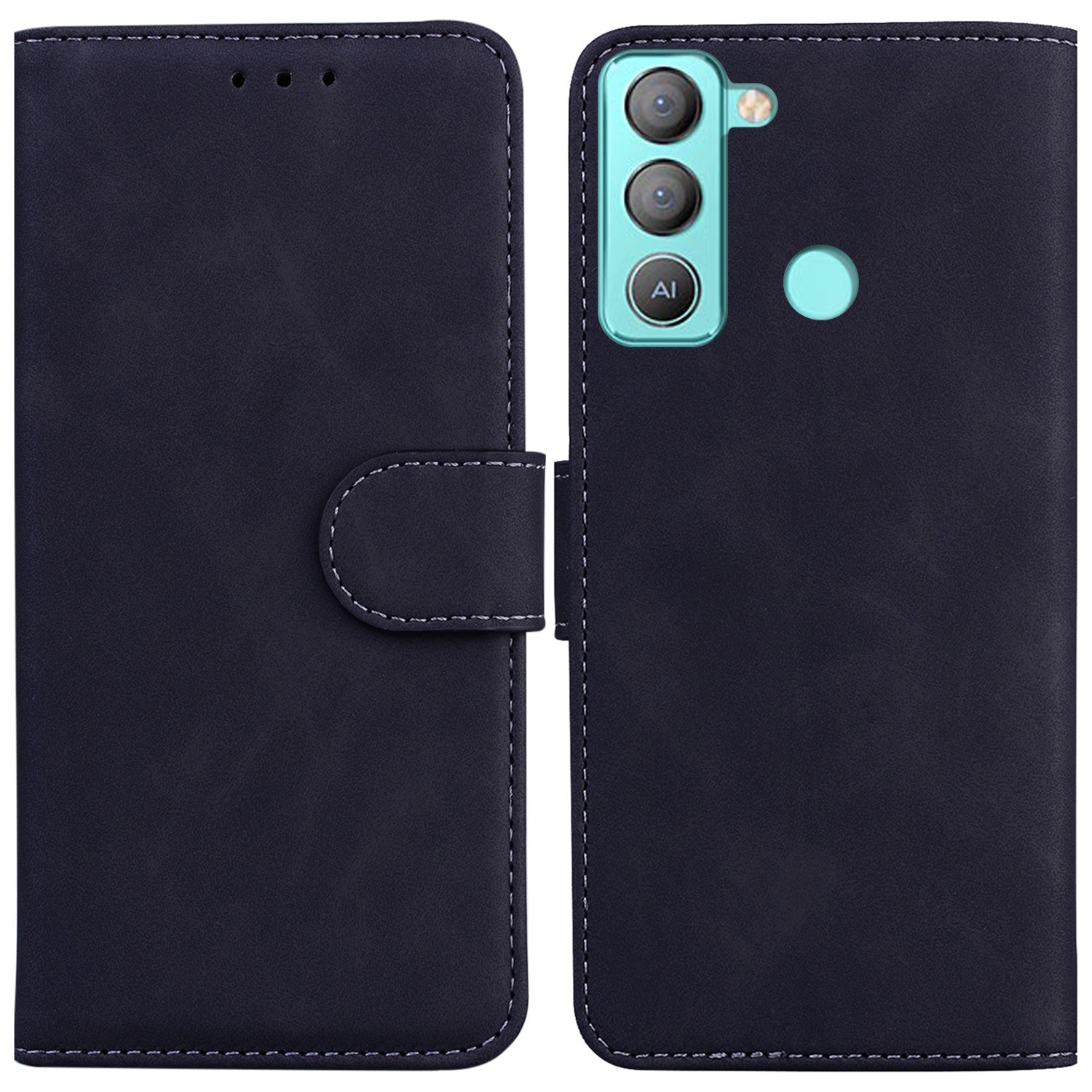 Wallet Phone Case for Tecno Pop 5 LTE 4G PU Leather Magnetic Closure Stand Flip Phone Cover Wallet Phone Case for Tecno Pop 5 LTE 4G PU Leather Magnetic Closure Stand Flip Phone Cover
